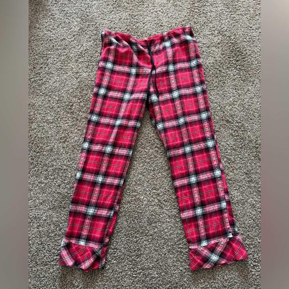 Victoria's Secret Red Plaid Pajama Pants